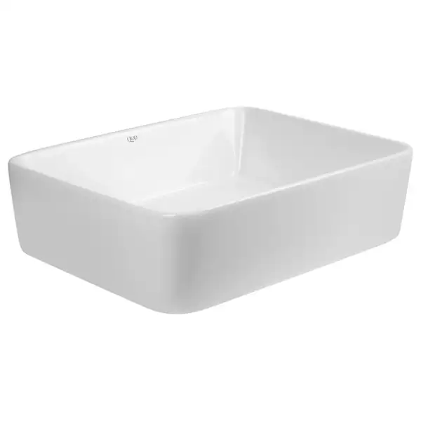 Раковина-чаша Qtap Tern 475х370х140 White с донным клапаном QT17112074W