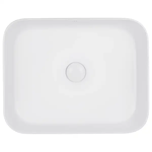Раковина-чаша Qtap Tern 500x390x140 White с донным клапаном QT17112195W
