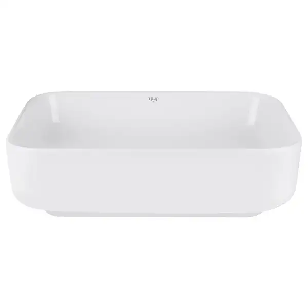 Раковина-чаша Qtap Tern 500x390x140 White с донным клапаном QT17112195W