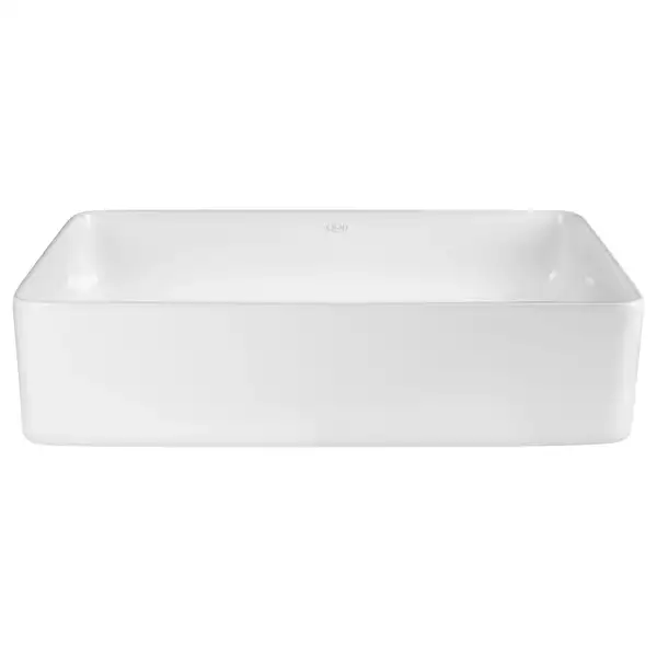 Раковина-чаша Qtap Tern 500х350х145 White с донным клапаном QT1711A055W