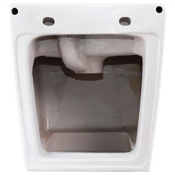 Раковина подвесная моноблок Qtap Tern 370х410х400 White с донным клапаном QT1711G808W