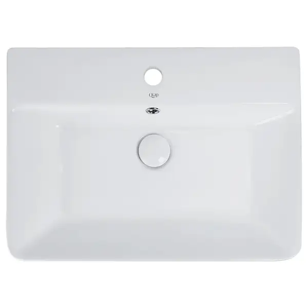 Раковина Qtap Virgo 600x420x140 White с донным клапаном QT18112253W