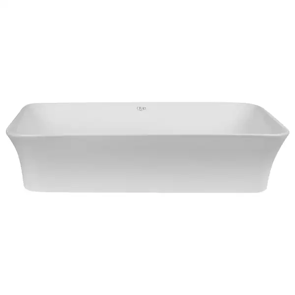 Раковина-чаша Qtap Virgo 490х350х110 White с донным клапаном QT18112261W