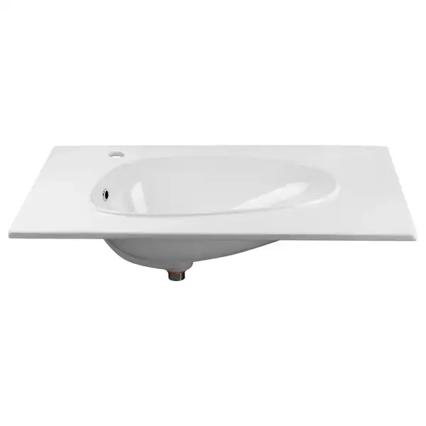 Раковина Qtap Virgo 800х480х167 White с донным клапаном QT1811FL8128BLW