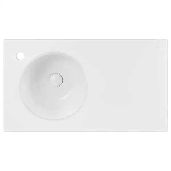 Раковина Qtap Virgo 800х460х300 White с донным клапаном QT1811FL8130ALLW