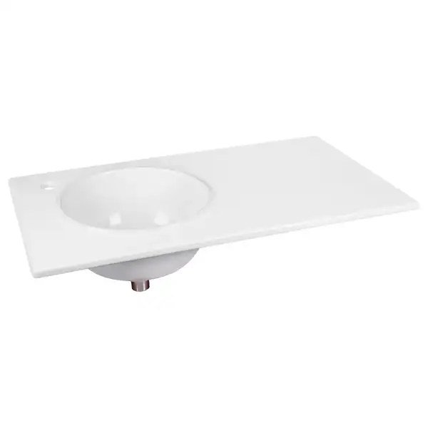 Раковина Qtap Virgo 800х460х300 White с донным клапаном QT1811FL8130ALLW