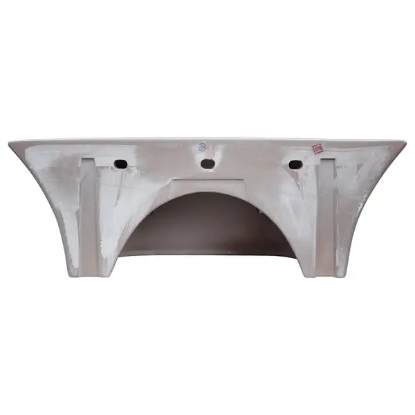 Раковина подвесная моноблок Qtap Virgo 1000х410х360 White с донным клапаном QT1811G760W