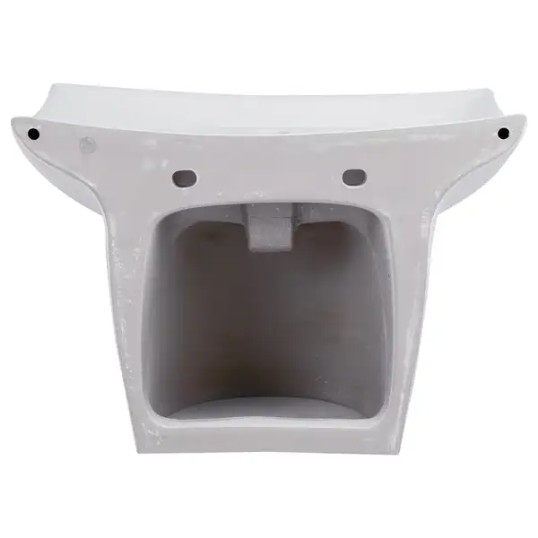 Раковина подвесная моноблок Qtap Presto 600х450х405mm White с донным клапаном QT2411G822W