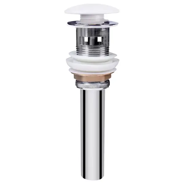 Раковина подвесная моноблок Qtap Presto 600х450х405mm White с донным клапаном QT2411G822W