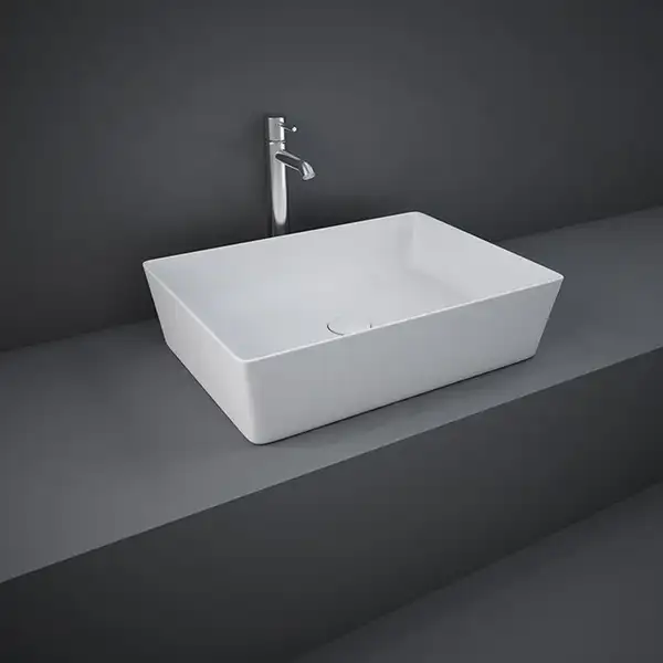 Rak Ceramics Feeling Раковина накладна, білий матовий (FEECT5000500A) Rak Ceramics Feeling Раковина накладна, білий матовий (FEECT5000500A)