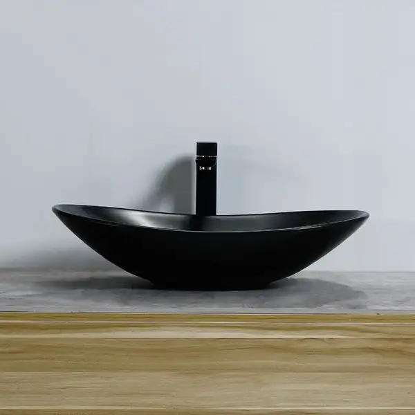 Умывальник (раковина) REA ROYAL 60 BLACK MAT накладной черный (REA-U0442)