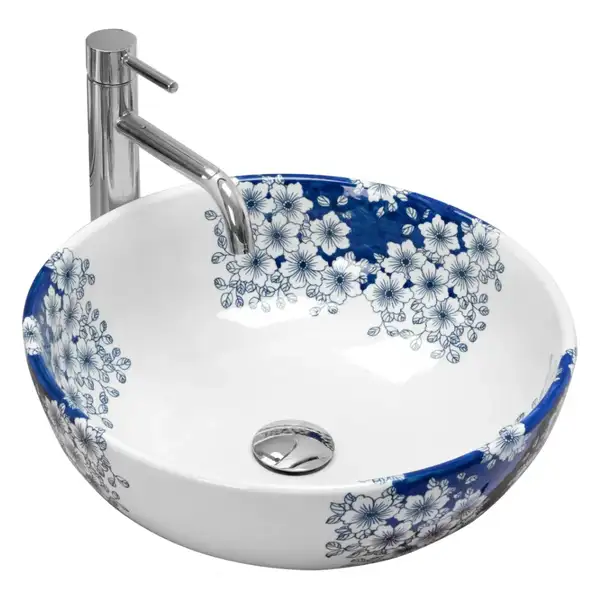 Rea Fiori Умивальник накладний, білий (REA-U6520) Rea Fiori Умивальник накладний, білий (REA-U6520)