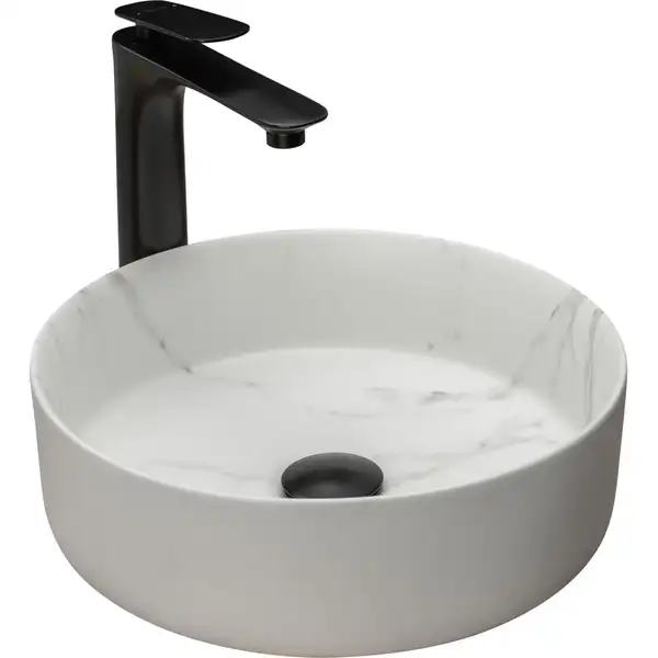 Rea Sami Marble Matt Умивальник накладний, матовий (REA-U8703)