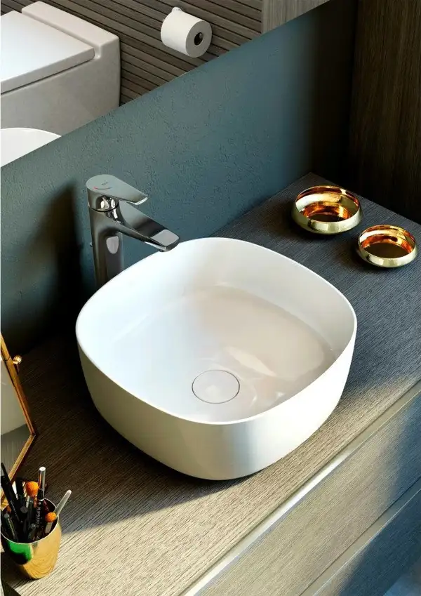 Умивальник на стільницю Roca Inspira Soft, 37х37 (A327502000)