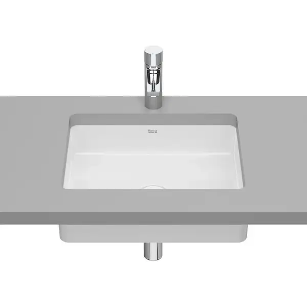 Умивальник вбудований Roca Inspira Square 45,5х35 (A327536000) Умивальник вбудований Roca Inspira Square 45,5х35 (A327536000)