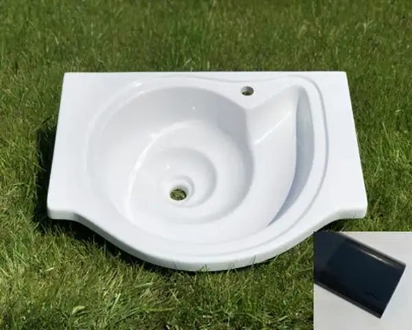 Snail Умивальник «Наутилус» А600 Антрацит глянец (101A600)