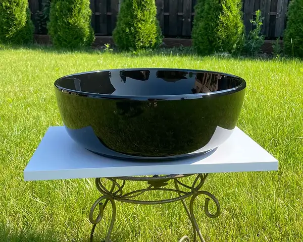 Snail Сакура Умивальник на стільницю, чорний (177A200)
