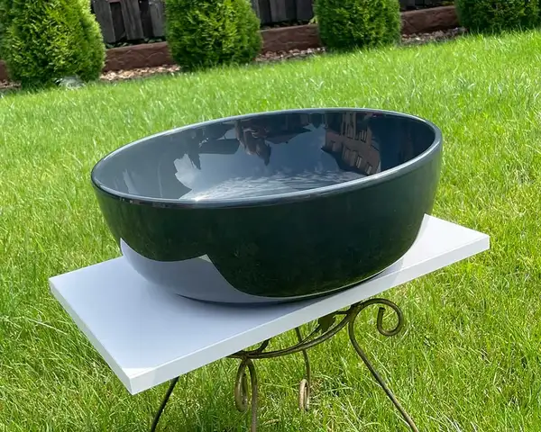 Snail Умивальник «Сакура» А600 Антрацит глянец (177A600) Snail Умивальник «Сакура» А600 Антрацит глянец (177A600)