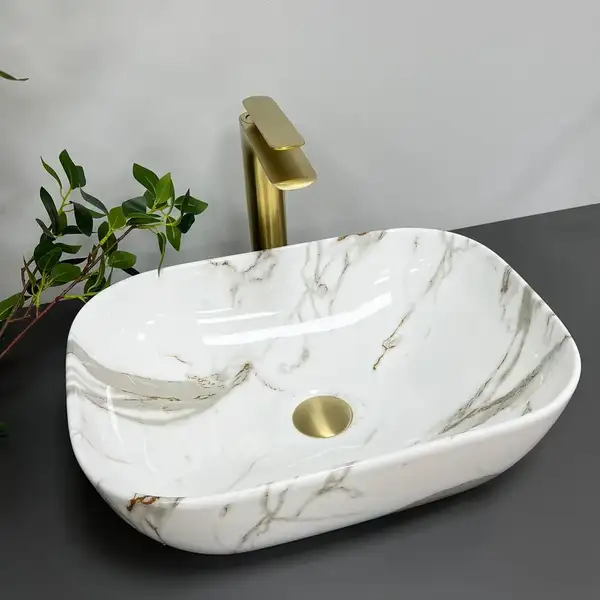 VBI RAVENNA AIAX GLOSSY Умивальник накладний, глянцевий (VBI-011205) VBI RAVENNA AIAX GLOSSY Умивальник накладний, глянцевий (VBI-011205)
