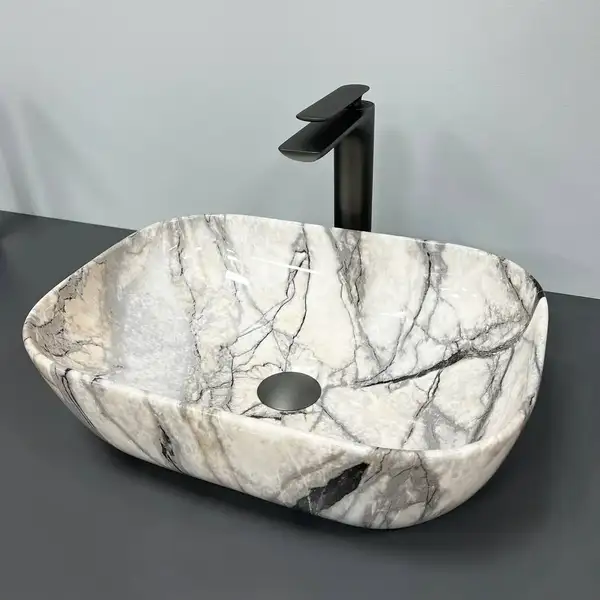 VBI Ravenna Light Grey Onyx Умивальник накладний (VBI-011213)
