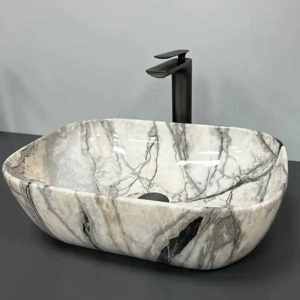 VBI Ravenna Light Grey Onyx Умивальник накладний (VBI-011213)