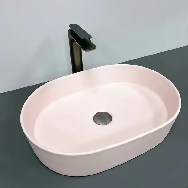 VBI Verona 50 Умивальник накладний, рожевий матовий (VBI-011316)