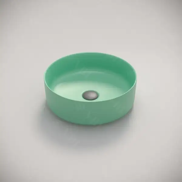 VBI PRATO MINT MATT Умивальник накладний, м'ятний матовий (VBI-011403) VBI PRATO MINT MATT Умивальник накладний, м'ятний матовий (VBI-011403)