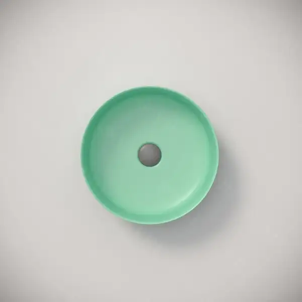 VBI PRATO MINT MATT Умивальник накладний, м'ятний матовий (VBI-011403) VBI PRATO MINT MATT Умивальник накладний, м'ятний матовий (VBI-011403)