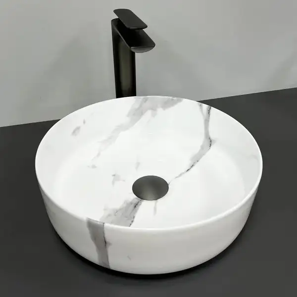 VBI Prato Marble Nature Умивальник накладний, мармур глянець (VBI-011404)