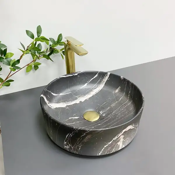 VBI PRATO Умивальник накладний, Black Onyx (VBI-011406) VBI PRATO Умивальник накладний, Black Onyx (VBI-011406)