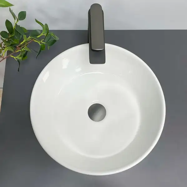 VBI LIONI WHITE Накладна раковина, біла (VBI-014600)
