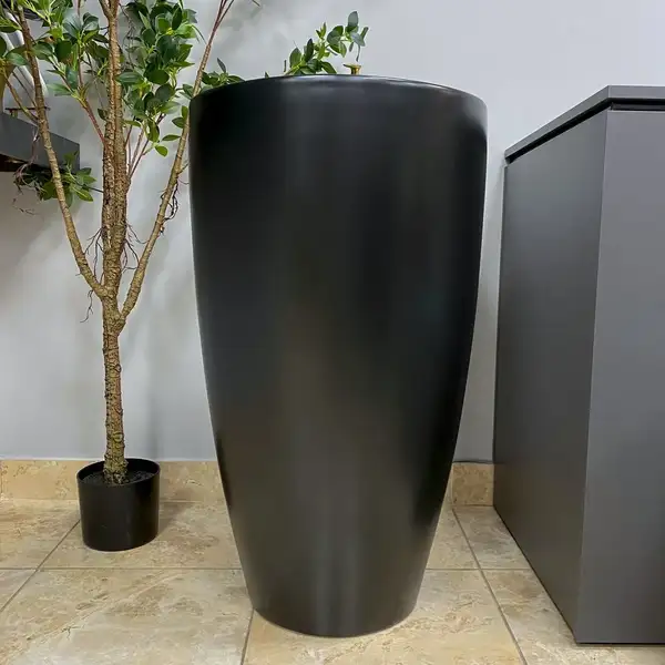 VBI Agropoli Black Matt Умивальник підлоговий, чорний матовий (VBI-019004)