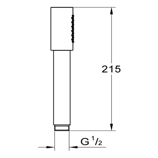 Ручний душ, Grohe Sena Stick (26465DC0)