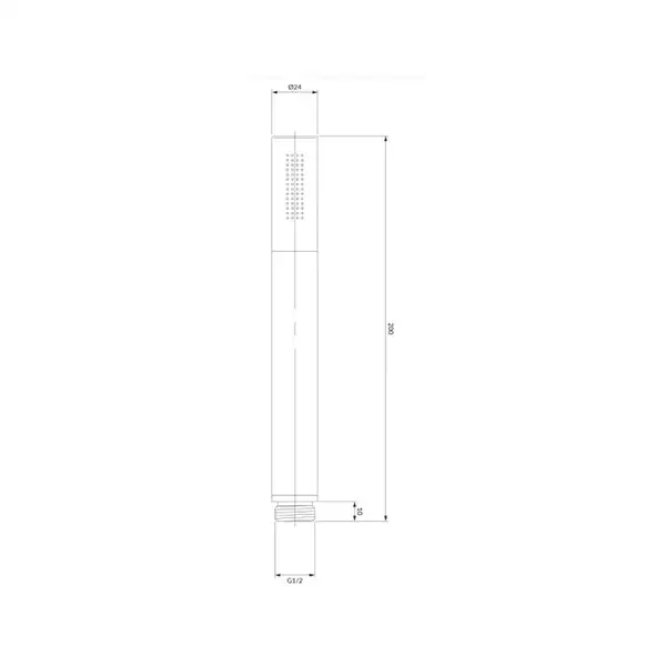 душова лійка Omnires Microphone niсkel (MICROPHONE-RNI)