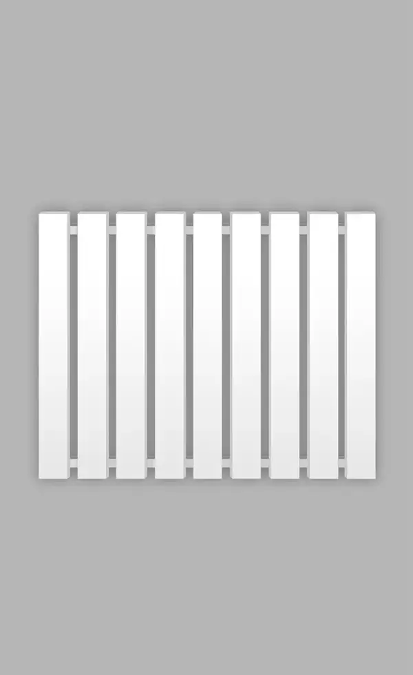 Genesis Aqua Полотенцесушитель Genesis-Aqua Batteria 80x60 см, белый (34011)