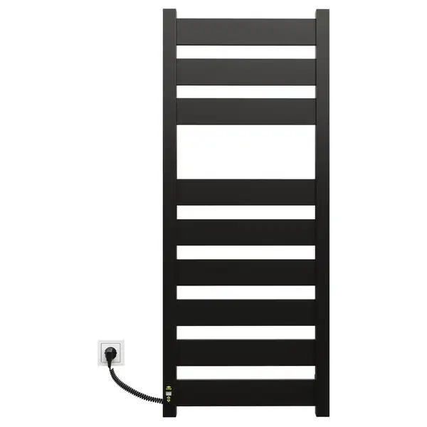 Рушникосушарка KOSSER Волз 1200х500 EL тайм. чорний (ДВЛ03EL) Рушникосушарка KOSSER Волз 1200х500 EL тайм. чорний (ДВЛ03EL)