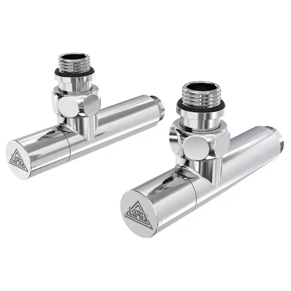Кран кутовий Laris 1/2" - 1/2" Подовжений 2шт. (ZZ-5101) (71401048)