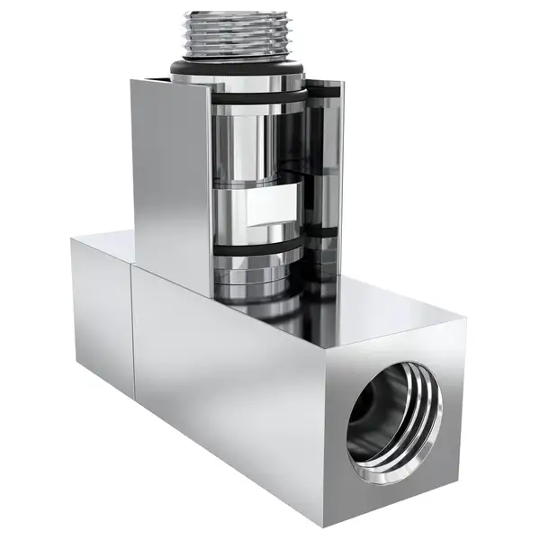 Кран кутовий Laris 1/2" - 1/2" Кватро 2шт. (LX-855) (71401053)