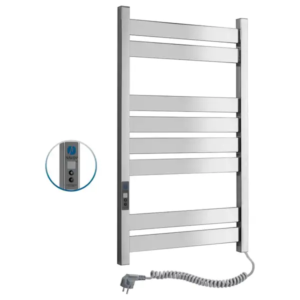 Navin Рушникосушарка Largo 500х800 Digital з таймером, права 10-044052-5080 Navin Рушникосушарка Largo 500х800 Digital з таймером, права 10-044052-5080