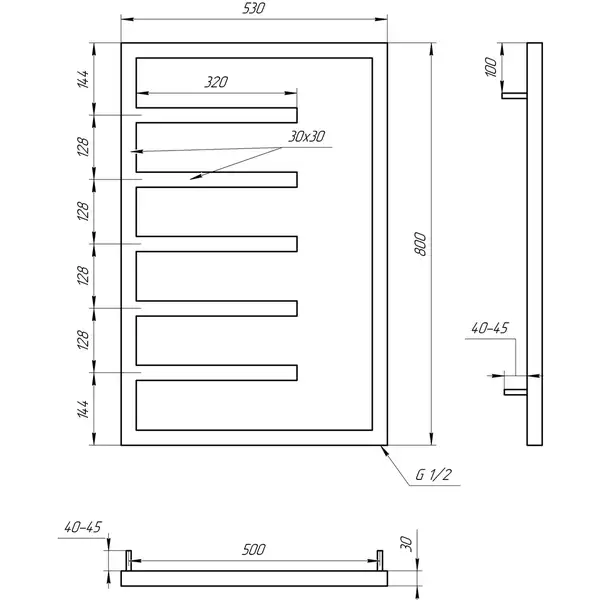 RAIFIL Трубка 3/8" (150 м. бухта) біла Itiger (1402)