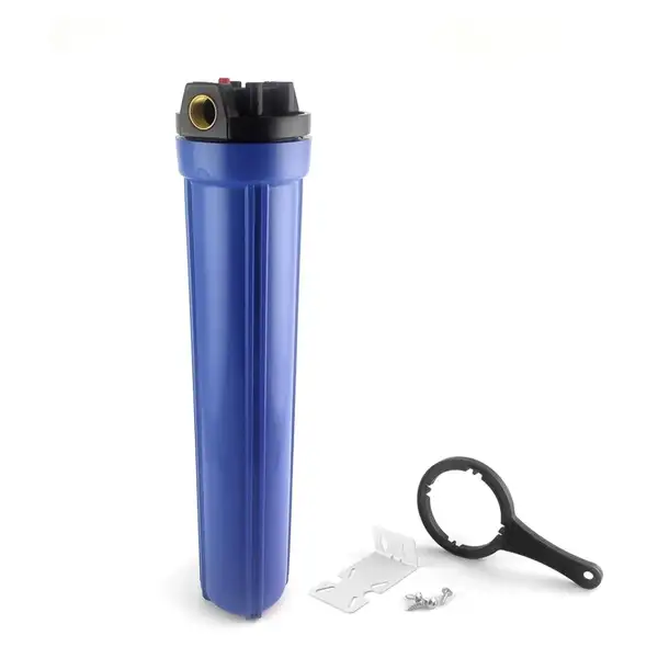 RAIFIL Колба 20д Slim 3/4" синя 890 (в комплекті ключ, кронштейн, саморізи) (3005)