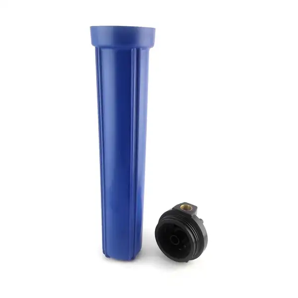 RAIFIL Колба 20д Slim 3/4" синя 890 (в комплекті ключ, кронштейн, саморізи) (3005)