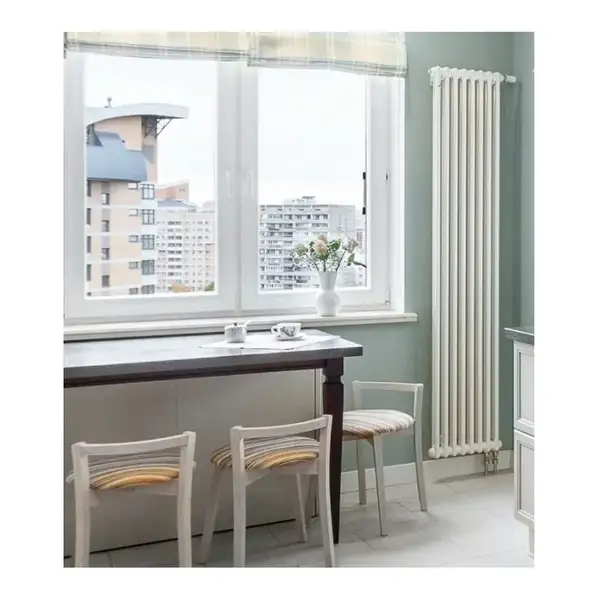 Радіатор трубчастий Zehnder Charleston 2180-08, 1792х394х62, 995 Вт, Traffic White (2180-08 RAL9016 5510)