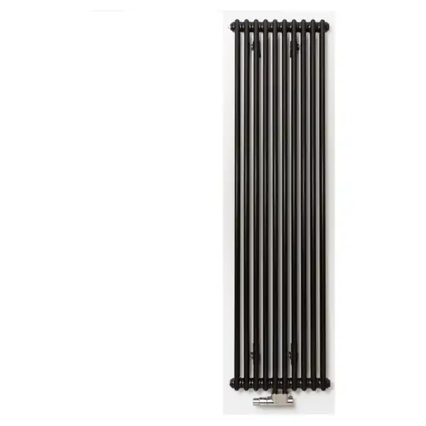 Стальной трубчатый радиатор Zehnder Charleston Black Matt (2180-10 0557) фото 1 Aquada.com.ua