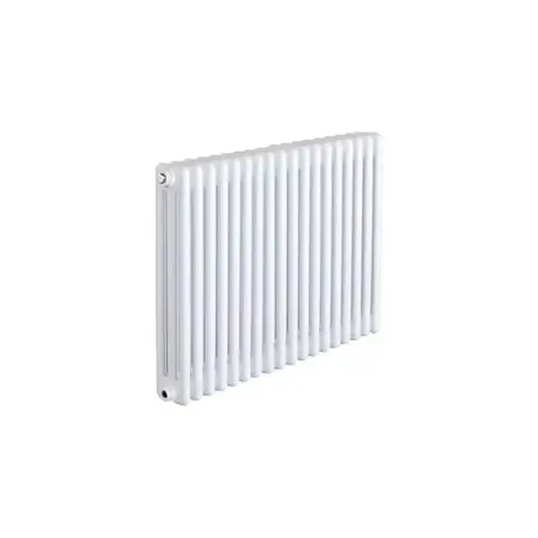 Радіатор трубчатий Zehnder Charleston 3060-24 H=600 мм; L=1104 мм (1130мм); T=100 мм + (35мм) (5510) 1462 Вт,Traffic White (3060-24 RAL 9016 5510)