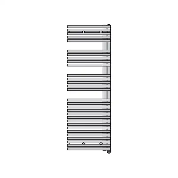 Полотенцесушитель електричний Zehnder Forma Asym 1706x596 900 Вт, білий RAL 9016 (LFAEL-170-060 RAL 9016)