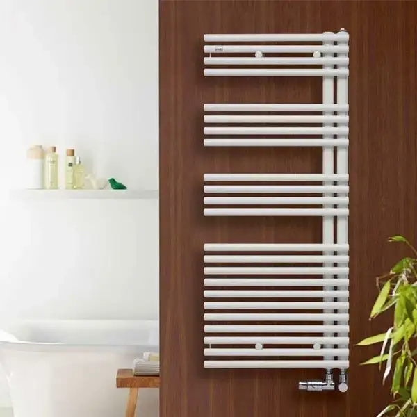 Полотенцесушитель електричний Zehnder Forma Asym 1706x596 900 Вт, білий RAL 9016 (LFAEL-170-060 RAL 9016)