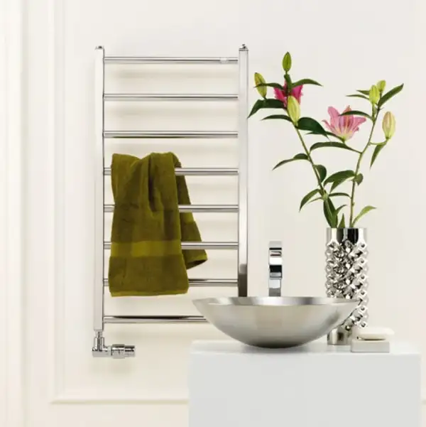 Полотенцесушитель водяний Zehnder Stalox 608х450 190Вт, білий RAL 9016 (STX-060-045 RAL 9016)