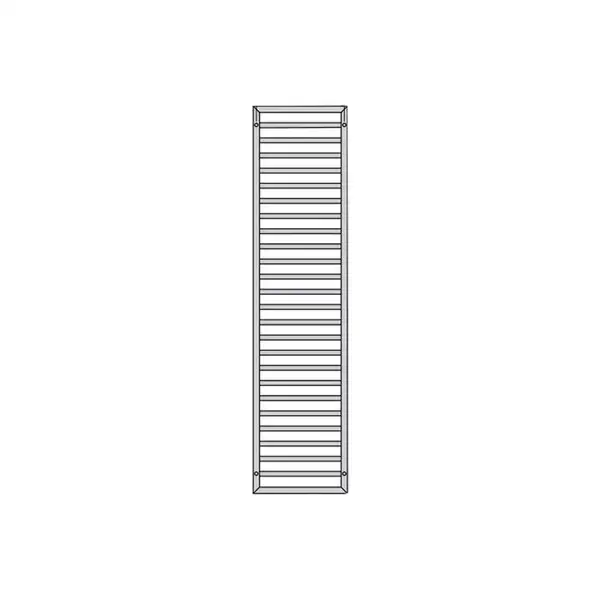 Полотенцесушитель електричний Zehnder Subway 1291х450 300 Вт, хром (SUBEC-130-045/GD Chrome) (SUBEC-130-045_GD Chrome)