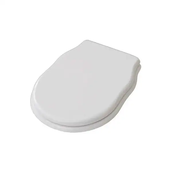 Кришка Artceram Hermitage Soft-close, білий/бронза (HEA005 01; 72)
